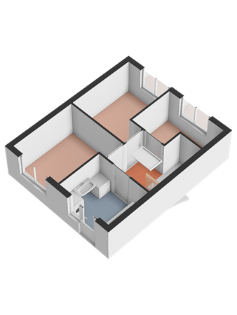 Floorplan - Nieuwe Schans 90, 3751 BD Bunschoten-Spakenburg